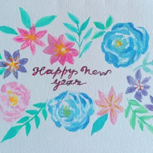 BLOOMING NEW BEGINNINGS (MINI CARD)