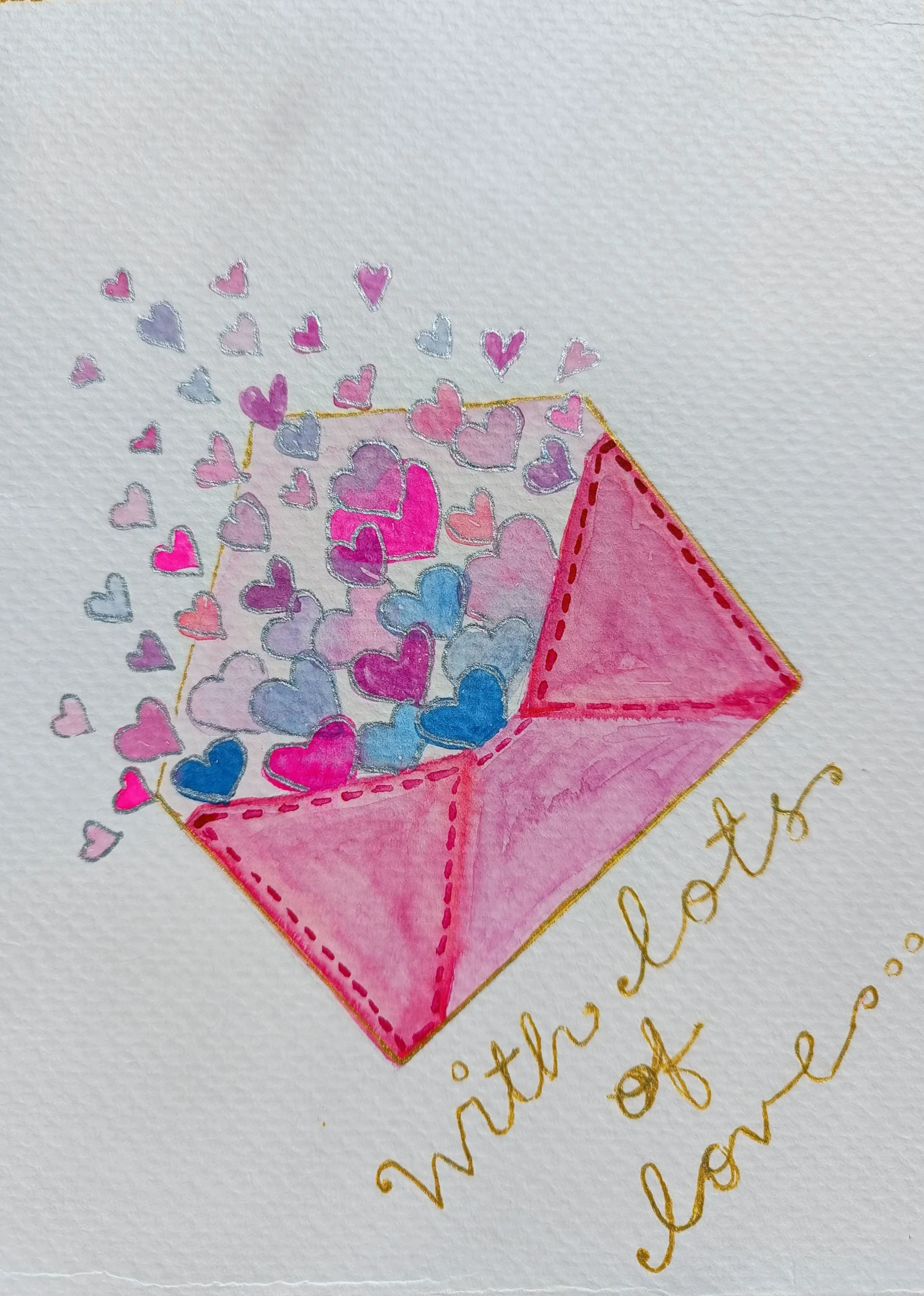 ENVELOPE WITH LOTS OF LOVE
