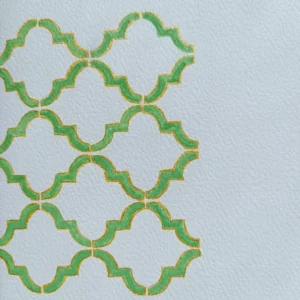 MOROCCAN GREEN ELEGANCE BOTH SIDE (CARD)