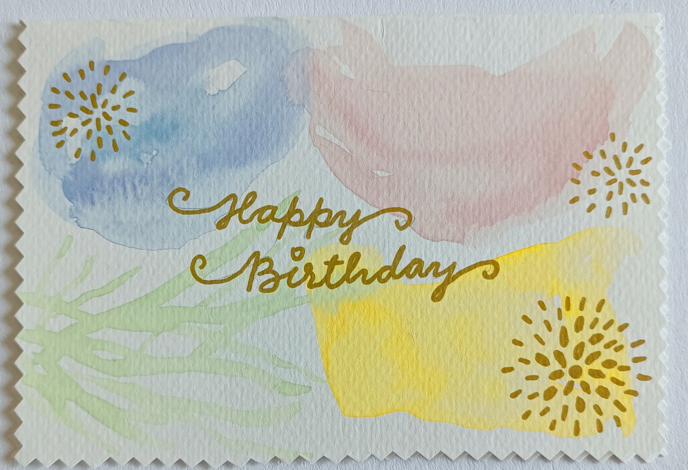 ALL PASTELS HAPPY BIRTHDAY (CARD)