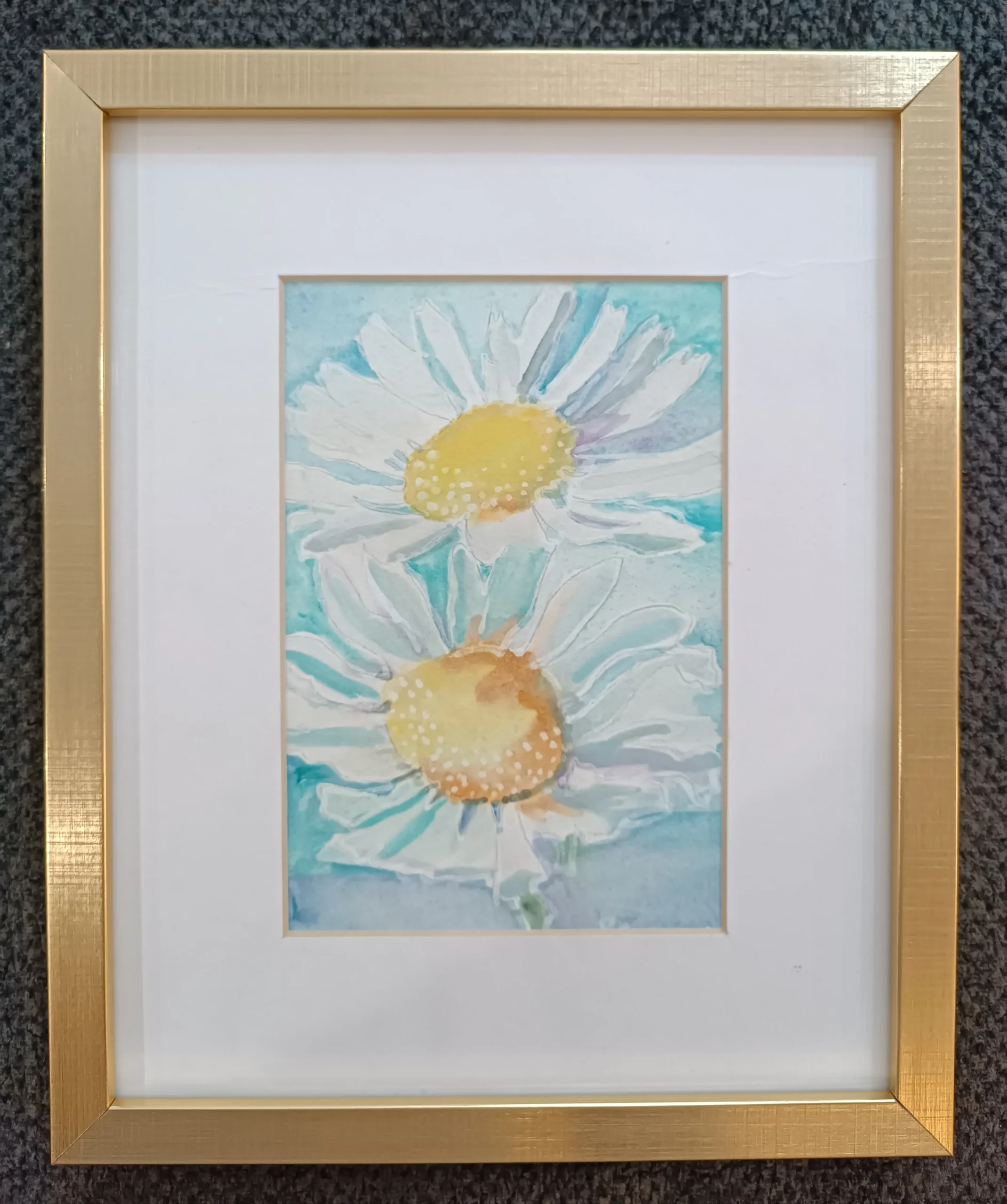 WHISPERS OF SPRING (golden frame)